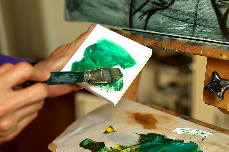 Fundir Brisa Fuera de Pintura al óleo: ¿La mejor técnica ? | Magaly Arocha – Artista