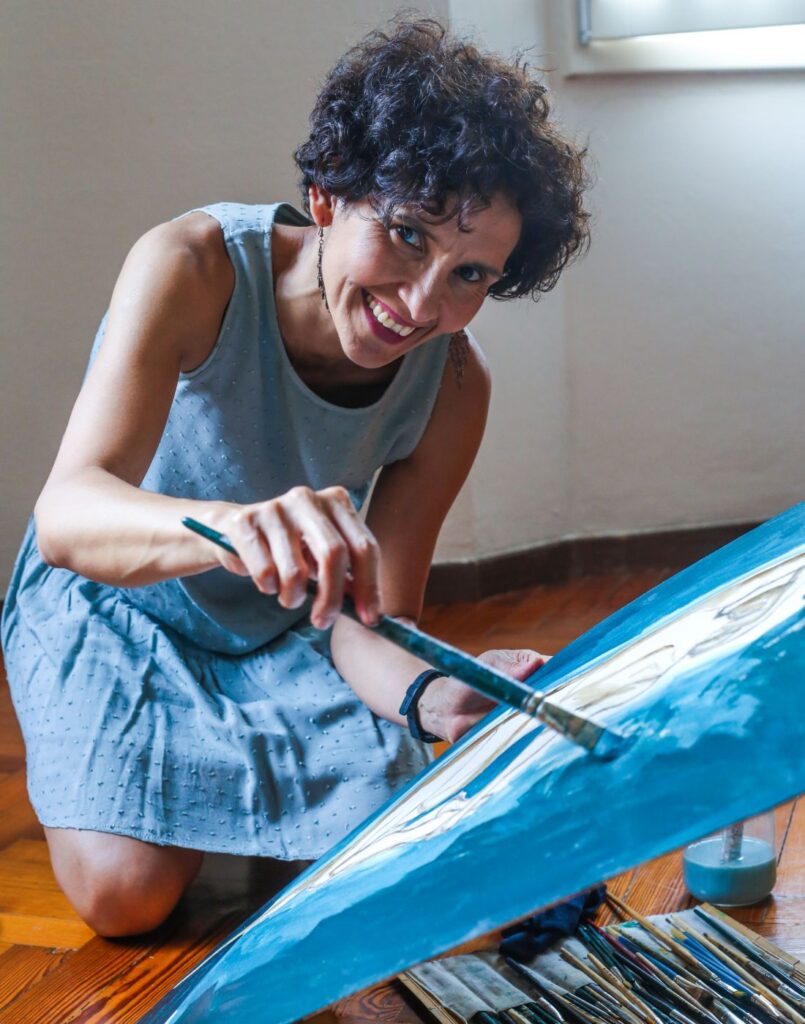 Magaly Aroha artista figurativa spiega perché dipingere fa bene