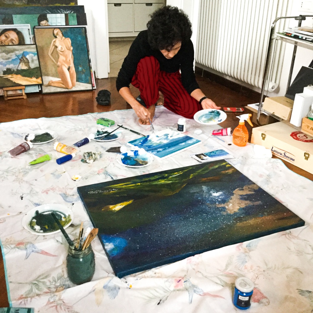 Ti presento il mio studio d'arte - Magaly Arocha Rivas